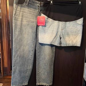 Isabel Maternity ladies jeans & shorts